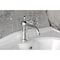 Kingston Brass One-Handle Single-Hole Bathroom Faucet with Push Pop-Up Drain, Polished Chrome KS3541RNX - alternate 2