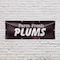 Signmission Farm Fresh Plums, 36 Inch x 96 Inch, Vinyl Banner B-96-30609 - alternate 2