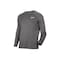Milwaukee Hand Trucks Tee Shirt Workskin M Long Sleeve Men's Crew Neck Gray Midweight Base Layer Gray 403B-M - alternate 11