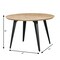 Leisuremod Round 47 in W, 30 in L, MDF/Metal, Butternut RTM47BN - alternate 5