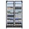 Yeego 44.1 in. 27.1 cu. ft Merchandiser Refrigerator in Black Commercial Beverage Cooler YG-SC-760FC-ZO - alternate 1