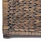 Happimess Anada 30in Hand-Woven Wicker Weave Storage Trunk, Brown Wash HPM9005B - alternate 4