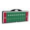 Picnic Time Family Of Brands Stanford Cardinal - Football Field - Picnic Table Portable Folding Table, Black 811-00-175-535-0 - alternate 2
