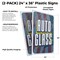 Signmission Auto Glass, Plastic Signs Only 24 Inch x 36 Inch, Corrugated Plastic, 2PK CSB-2436-2PACK-30343 - alternate 2