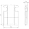 Siemens Cover yellow for position switch metal 3SE51, Enclosure 56 mm wide 3SE5120-0AA00-1AG0 - alternate 2