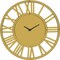 Homeroots 43" Gold Mirrored Acrylic Silent Analog Circle Wall Clock 635644 - alternate 4