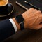 Elegani Alligator-Embossed Leather Watch Replacement Band Compatible with Apple Watch 41mm, Dark Blue LAT2-DBLU-41mm - alternate 2