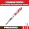 Milwaukee Tool 9 in. 3 TPI SAWZALL THE AX w/ CARBIDE TEETH Reciprocating Saw Blade for Pruning & Clean Wood (3 pk) 48-00-5332 - alternate 5