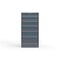 Strong Hold 6 drawer cabinet - (1x 6ft, 2x 7ft, 2x 8ft, 1x 12ft) - Blue accents - Keyed Alike S3060-PPAAS-0602FS - alternate 1