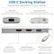 Tripp Lite USB C DOCKING STATION W/USB HUB, 2X HDMI, VGA, PD CHARGING 1080P U442-DOCK12-S - alternate 4