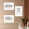 Homeroots Set Of Three Toilet Humor 1 White Framed Print Wall Art, 3PK 408220 - alternate 2