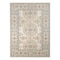Homeroots 5' X 7' Blue and Orange Medallion Stain Resistant Indoor Outdoor Area Rug 531517 - alternate 4