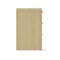 Manhattan Comfort Grace 60in Double Dresser in Natural Oak and Black DR009-NO - alternate 3