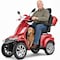 Vevor Heavy Duty 4-Wheel Mobility Scooters 21.5 Miles 3-Speed 500lbs Capacity VISTA Quater - alternate 1