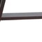 Homeroots 34" Brown Teak Shower Bench With Shelf 376691 - alternate 2
