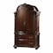 Homeroots 52" Espresso Solid Wood Two Drawer Combo Dresser 348164 - alternate 1
