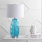Jonathan Y Juliette 26.5" Glass/Metal LED Table Lamp, Moroccan Blue JYL4009B - alternate 3
