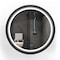 Fab Glass And Mirror Fab Glass 32in Front Lit LED Circle Vanity Bathroom Mirror, Anti-Fog Dimmable Touch & 3 Colo HC32RD-FB - alternate 1