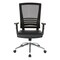 Office Star Products Ventilated Seating Black Frame Chair, Black EM60930C-EC3 - alternate 3