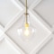 Jonathan Y Watts 10.5" 1-Light Mid-Century Modern Iron/Glass LED Pendant, Brass Gold/Clear JYL6400C - alternate 4