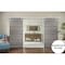 Sartodoors Sturdy Double Barn Door with Hardware, Planum 0010 Ginger Ash, 13FT Rail Hangers Heavy Set, Modern PLANUM0010DB-S-GA-84 x 96 (2* 42x96) - alternate 3