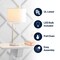 Jonathan Y Alyssa 24.5" Metal/Marble LED Table Lamp, Brass Gold/White JYL1043A - alternate 3