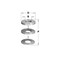Cmt SPACER SET W/ PIN HOLE Dia.1-1/4in/2-9/16inx21/64in 695.998.22 - alternate 2