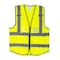 2W International LED Safety Vest Class 2 Medium Lime L540C-2 M - alternate 1