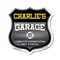 Signmission Charlie's Garage I Can Fix Everything But Stupid, 18 Inch X 18 Inch, Plastic Sign SHI-P-18-490-CHARLIE - alternate 1