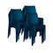 Niche Terrace Plastic Indoor/Outdoor Stacking Chair, for Patio, Cafe, Dining, Coastal Navy, 12PK 4100NV12PK - alternate 3