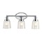 Jonathan Y Beverly 22.5" 3-Light Iron/Seeded Glass Classic Cottage LED Vanity Light, Chrome JYL7532A - alternate 1