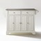 Crosley Lafayette Stainless Steel Top Full Size Kitchen Island/Cart KF30002BWH - alternate 1