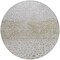 Homeroots 8' Taupe Green And Ivory Round Abstract Washable Indoor Outdoor Area Rug 603109 - alternate 3