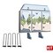 Mytee Products Viking 80in x 80in x 11in Vaulted Cab Rack with 4 Stainless Steel Mirror Finish... VK-VLT-4DxCG-IK-KIT - alternate 1
