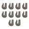 Mytee Products G70 1/2 in Weld On Chain Grab Hooks 11300 lbs WLL Truck Weldable Grab Hooks, 10PK GH-F-12G70x10 - alternate 1