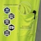 Ergodyne Hi-Vis Shirt, L, Lime, Long Sleeve 22254 - alternate 5