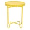 Baxton Studio Laverne Metal Accent Table, Yellow 259-14294-ZORO - alternate 6