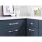 Amerock Urbanite 6-5/16 in 160 mm Center-to-Center Polished Chrome/Black Chrome Cabinet Pull BP77816026BCR - alternate 2