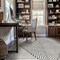 World Rug Gallery Modern Geometric Area Rug 5 ft x 7 ft Cream WR91CREAM5X7 - alternate 2