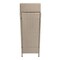 Happimess Keaton Modern 24.13Gal All-Weather Wicker/Metal Lidded Hideaway Outdoor Trash Can, Light Pink/White HPM1203D - alternate 7