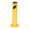 Zoro Select Bollard , 24 in H, Yellow , Carbon Steel BOL-JK-24-4.5 - alternate 2