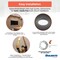 Bulbrite 9" Round 17-W 5 Color Selectable LED Flush Mount Light, 1400 Lumens, White Finish 5 CCT - 27/30/35/4 773611 - alternate 5