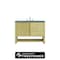 James Martin Vanities Marigot 48 in. Single Vanity, Sunwashed Oak w/ 3 CM Parisien Bleu Silestone Top D404-V48-SWO-FPBL - alternate 1