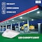 Beyond Led Technology V-1, LED Canopy Light, 150W, 22950 Lm, 5700K, 120-277Vac, White Housing, IP65, UL & DLC Listed 156848 - alternate 2