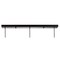 Jonathan Y Edison 33.25" Linear 3-Light Metal Linear LED Pendant, Black/Brass Gold JYL6138A - alternate 4
