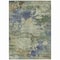 Homeroots 8' X 10' Purple Olive Green And Taupe Abstract Washable Indoor Outdoor Area Rug 630744 - alternate 4