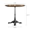 Flash Furniture Commercial All-Weather 31.25" Natural HPL Tabletop-Black Bistro Base ST-RD31-NAT-SDAT2222-GG - alternate 4