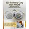Wrightmaster Retractable 5/8" Dia x 65ft. Garden Hose Reel w/ Brass Fitting and 9 Modes Nozzle, 180 Deg Swivel ZOR-J30 - alternate 2