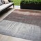 Homeroots 5' X 8' Rust And Ivory Abstract Washable Indoor Outdoor Area Rug 632054 - alternate 1