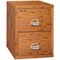 Fireking 2 Drawer, 1 Hr Fire & impact rated, 31" depth Legal Knotty Pine 2-2131-CKP - alternate 1